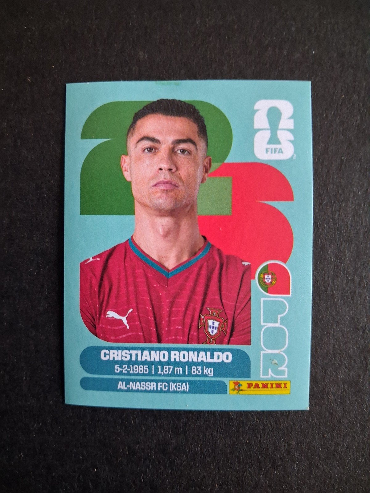 Panini FIFA World Cup 2026 "POR15 Cristiano Ronaldo" nieuw, Verzenden, Nieuw, Sticker