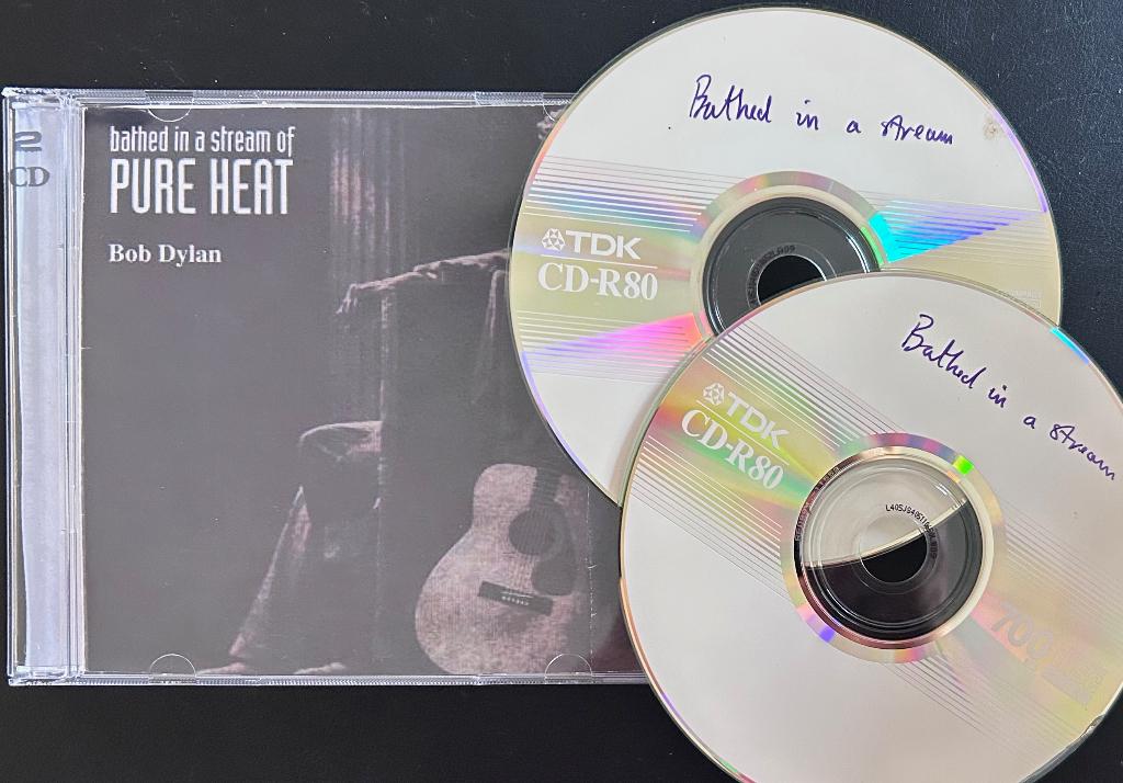 BOB DYLAN - Bathed in a stream of pure heat ( 2x CDR ), Envoi, Comme neuf, Pop rock