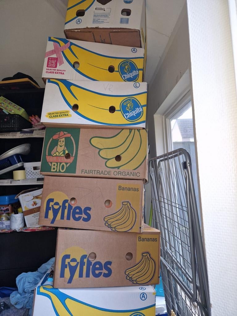 25 Bananendozen, Doe-het-zelf en Bouw, Ophalen