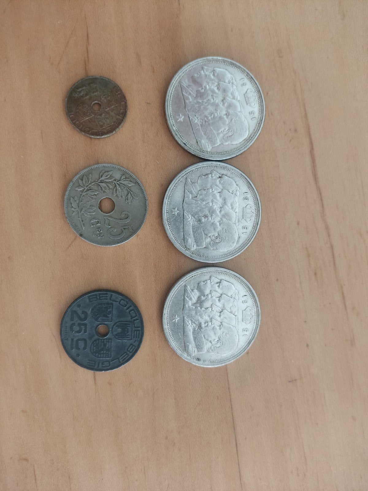 Lot Belgische munten, Postzegels en Munten, Ophalen of Verzenden