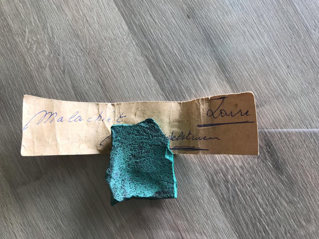 Malachiet uit Zaire, Verzamelen, Ophalen, Mineraal