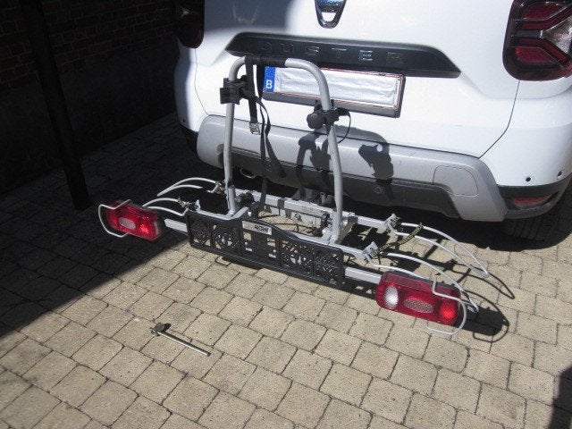 Porte-vélos inclinable Pro-user Safier II, Autos : Divers, Porte-vélos, Enlèvement, 2 vélos, Utilisé, Support d'attelage