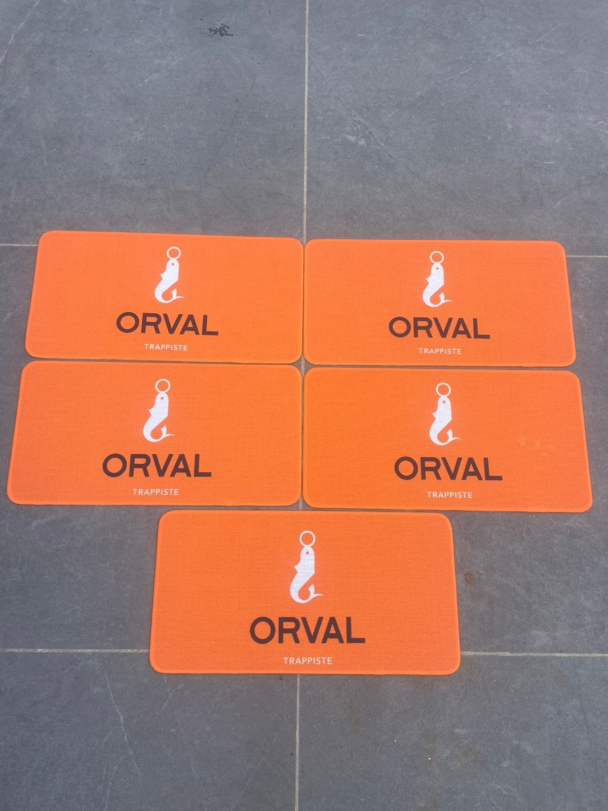 5 tapis de bars Orval, Collections, Enlèvement ou Envoi