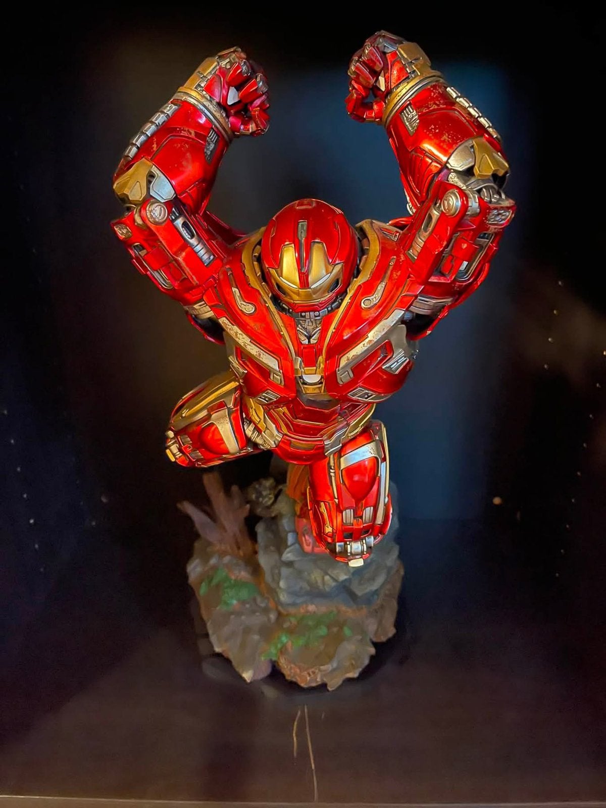 Lot 4 statues iron man en parfait etat, Collections, Statues & Figurines, Enlèvement, Comme neuf