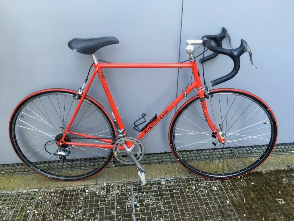 Vélo de route vintage Koga Miyata Proloque Iconise, Frein sur jante, 57 à 61 cm, Enlèvement, Koga Miyata