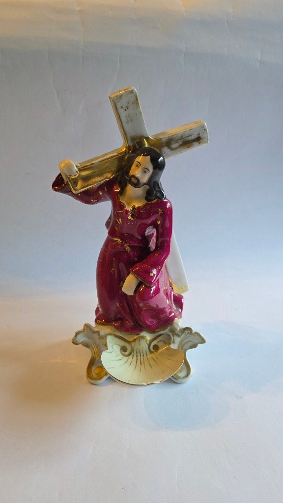 Le Christ porte sa croix | Porcelaine De Paris, Enlèvement ou Envoi