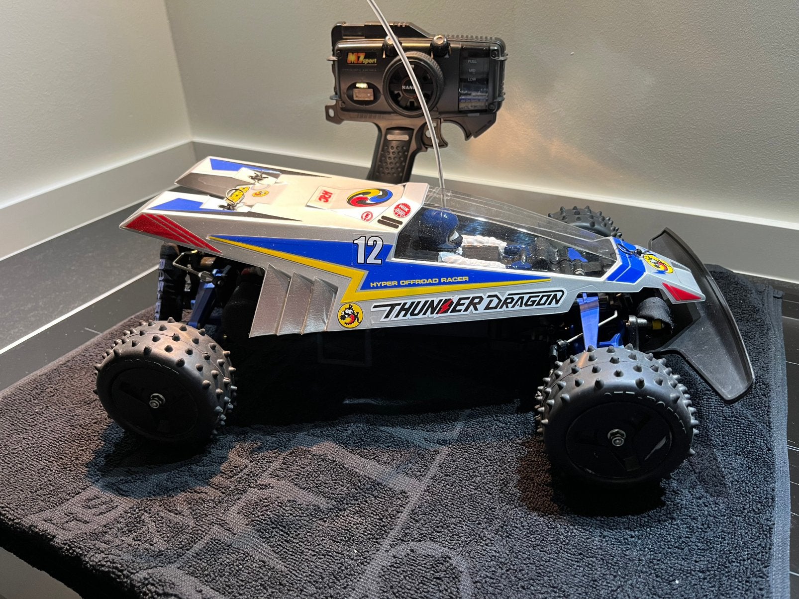 Tamiya Thunder dragon, Hobby en Vrije tijd, Ophalen, Gebruikt, Schaal 1:10