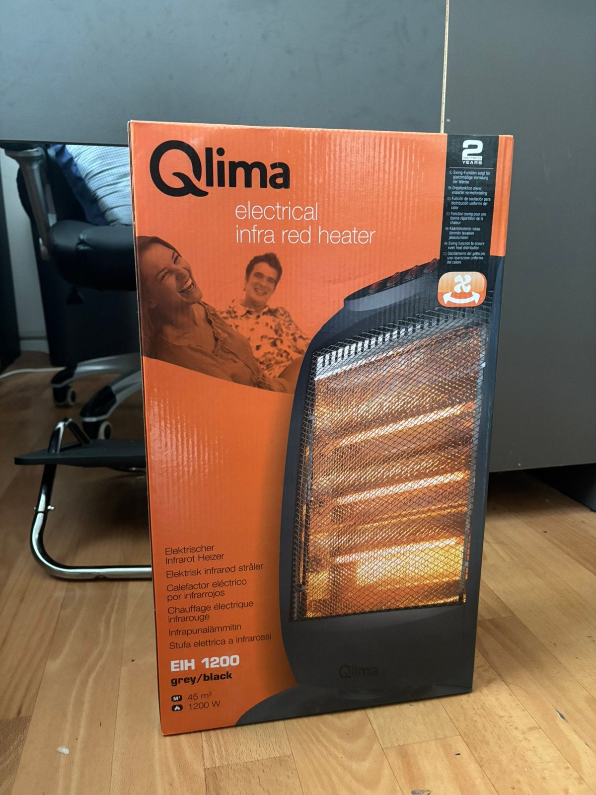 Elektrische verwarming voor de winter, Huis en Inrichting, Ophalen of Verzenden, Zo goed als nieuw, Elektrisch
