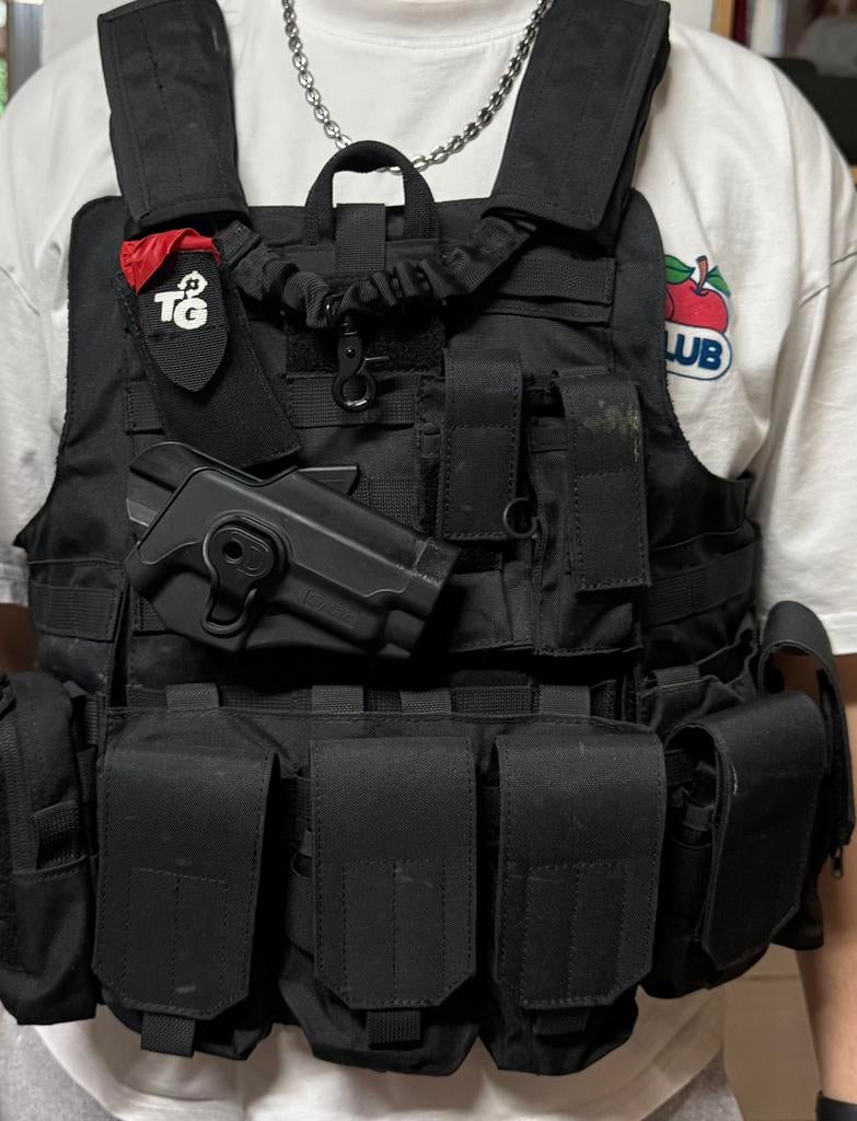 Gilet airsoft, Ophalen of Verzenden, Zo goed als nieuw