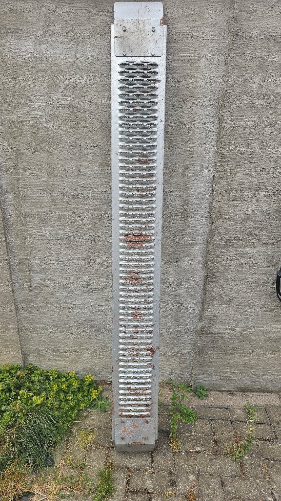 Stevige oprijplaat moto 185cm, Motoren, Ophalen, Gebruikt