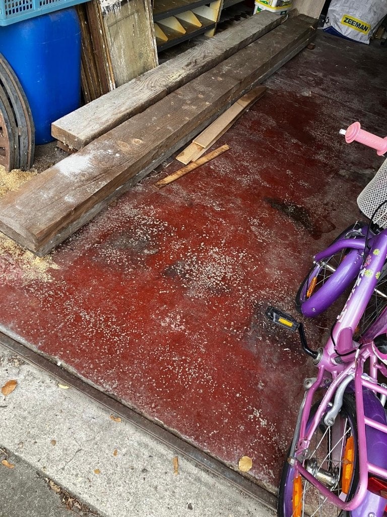 Houten badingen, Doe-het-zelf en Bouw, Ophalen, Gebruikt, Balk, 50 mm of meer
