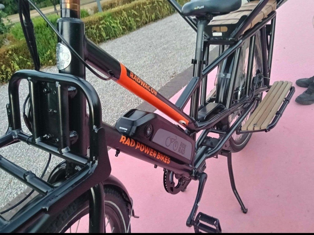 longtail cargo e bike ., Fietsen en Brommers, Ophalen, Zo goed als nieuw, 50 km per accu of meer, Overige merken