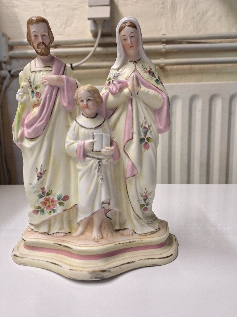 Heilige Familie in Biscuit, Antiek en Kunst, Ophalen