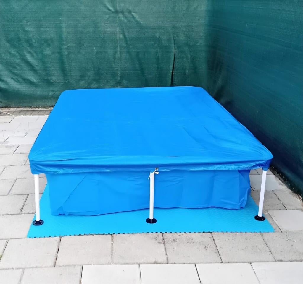Zo goed als nieuw zwembad inclusief afdekzeil, Tuin en Terras, Ophalen, Afdekzeil