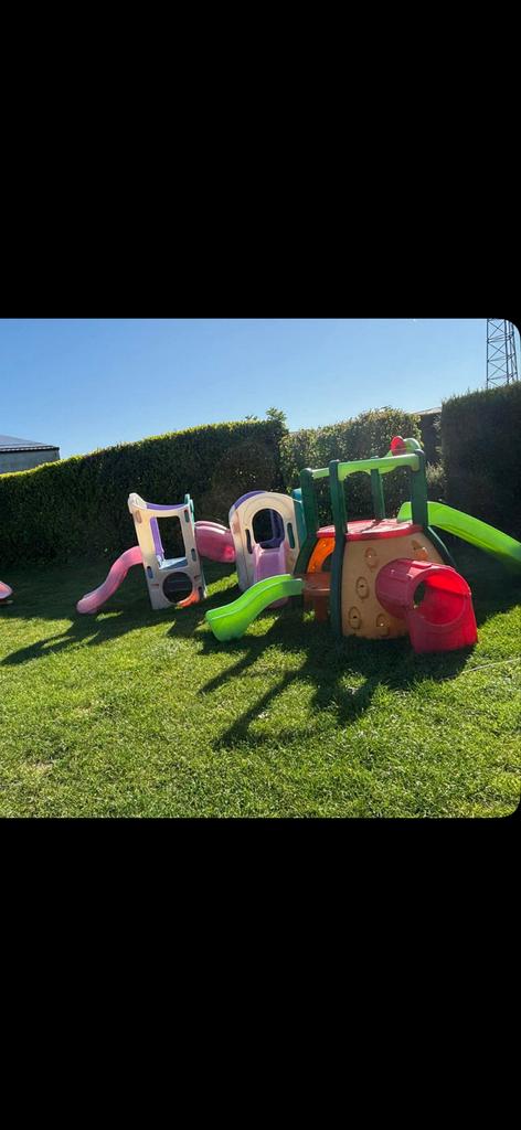 2 speeltoren, Enfants & Bébés, Jouets | Extérieur | Coussins gonflables, Enlèvement, Comme neuf