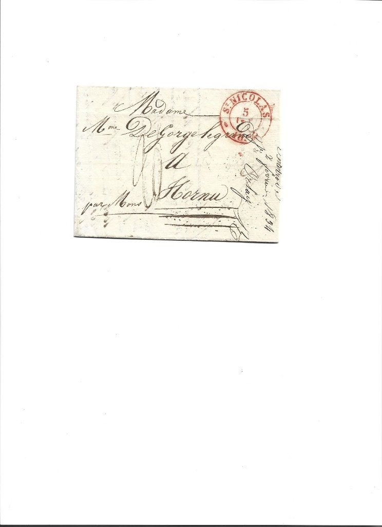 Voorloper België, Timbres & Monnaies, Timbres | Europe | Belgique, Envoi, Affranchi, Oblitéré