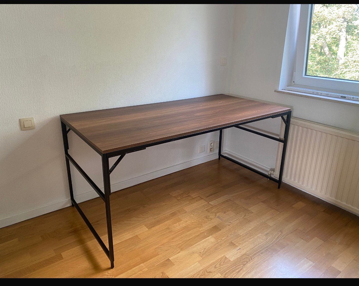 Bureau tafel, Ophalen, Demontabel, 160 cm, Hout