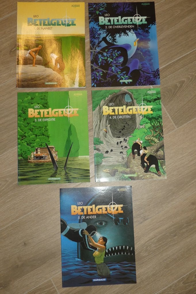 Betelgeuze episode 1 tot 5, Série complète ou Série, Enlèvement ou Envoi, Comme neuf