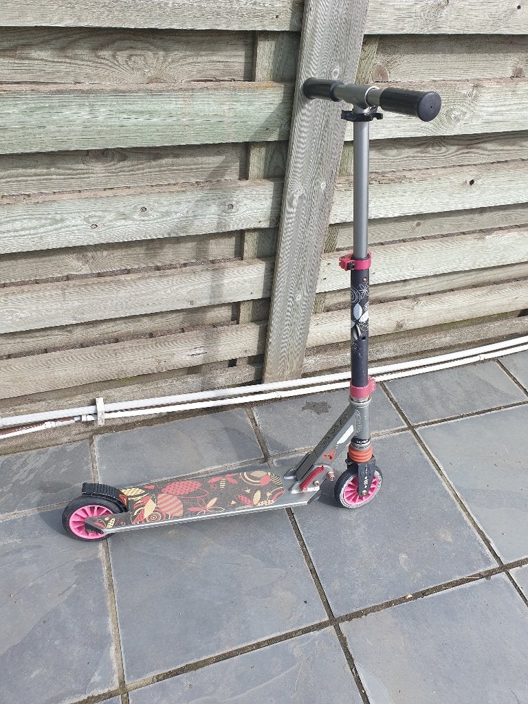 OXELO PLAY 5 roze kinderscooter, Ophalen, Zo goed als nieuw, Overige typen, Oxelo (Decathlon)