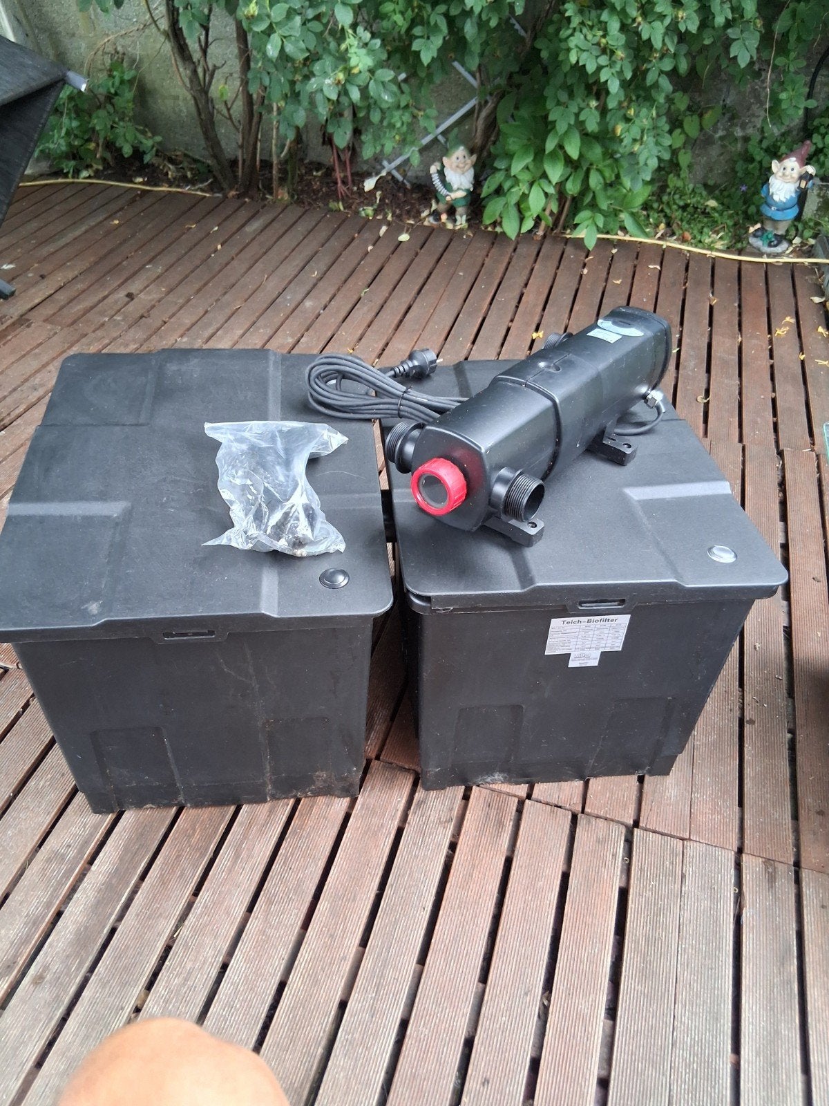 biologique  sunsun sbf 350b filter system met 2 kamers, Dieren en Toebehoren