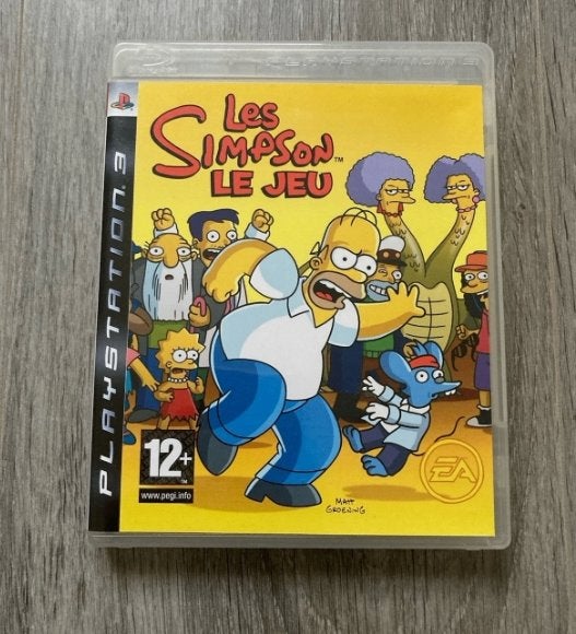 les simpson jeu playstation 3, Consoles de jeu & Jeux vidéo, Enlèvement, Comme neuf