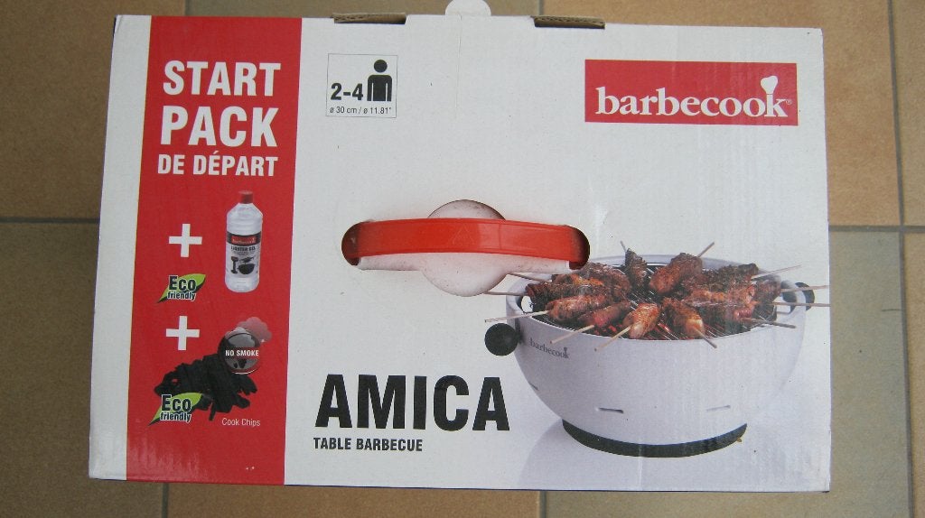 Barbecue de table Amica, Jardin & Terrasse, Enlèvement ou Envoi, Neuf, Amica, Avec accessoires