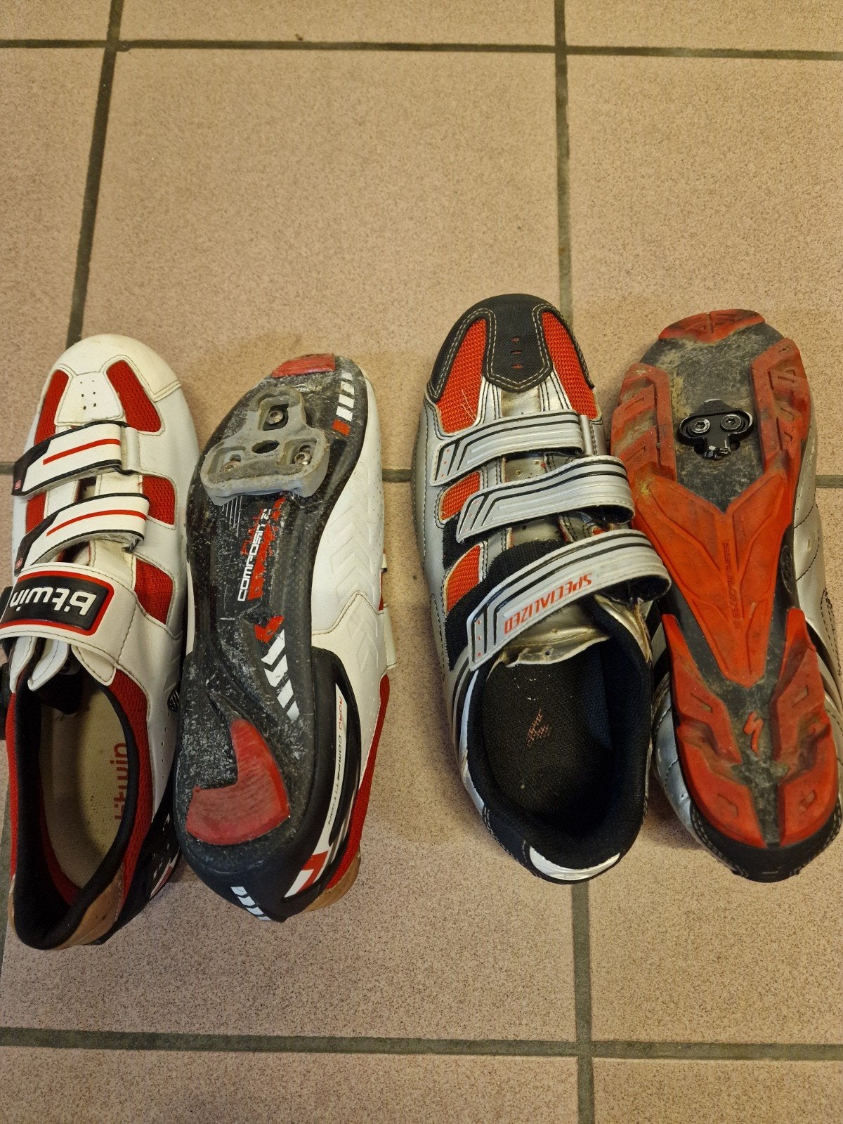 chaussures cycliste, Ophalen, Schoenen