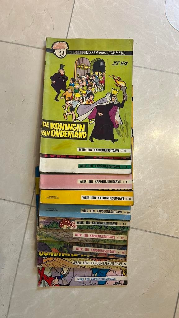 10 strips. Weer een kapoentjesuitgave. Jef Nys, Boeken, Meerdere comics, Ophalen of Verzenden, Gelezen