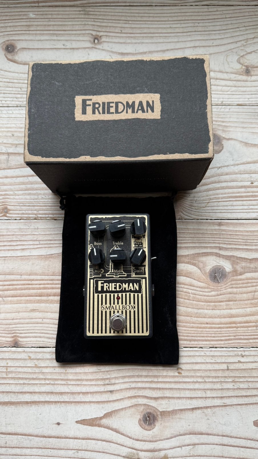 Freidman Smallbox overdrive pedal, Muziek en Instrumenten, Effecten, Ophalen of Verzenden, Zo goed als nieuw