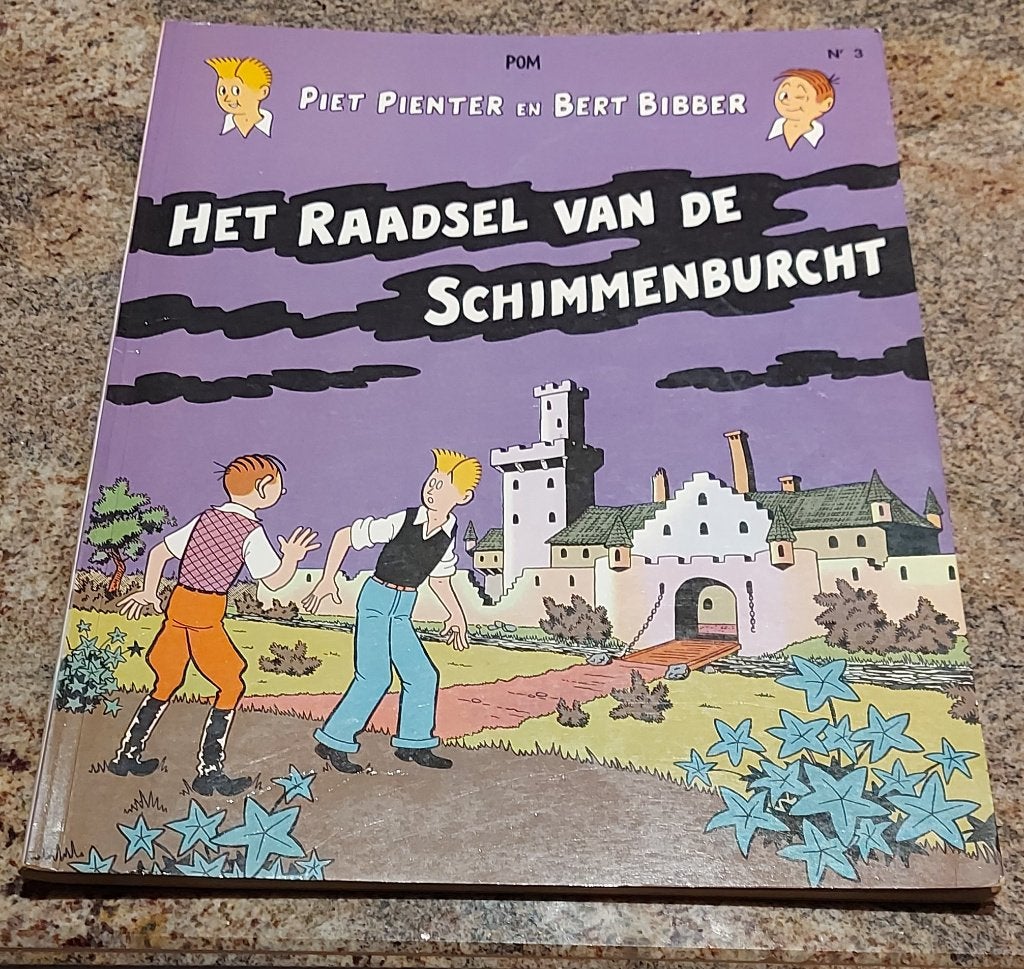 Piet Pienter en Bert Bibber, Eén stripboek, Ophalen, Gelezen, POM