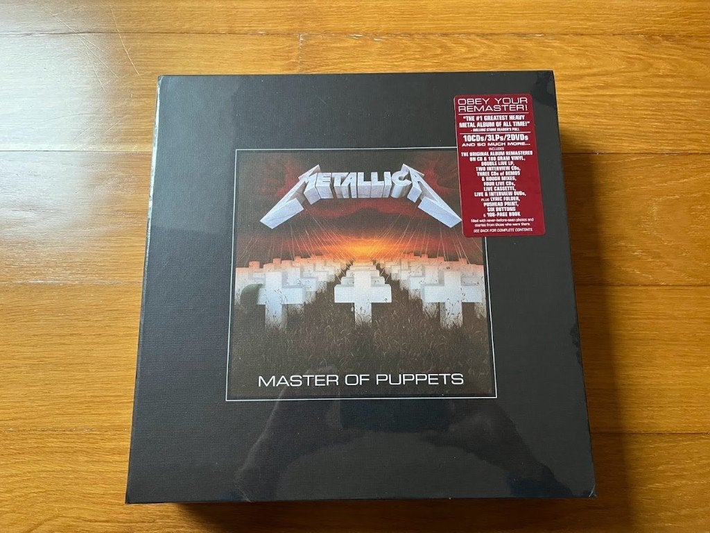 Metallica - Master of Puppets deluxe boxset (SEALED), Boxset, Ophalen of Verzenden, Nieuw in verpakking
