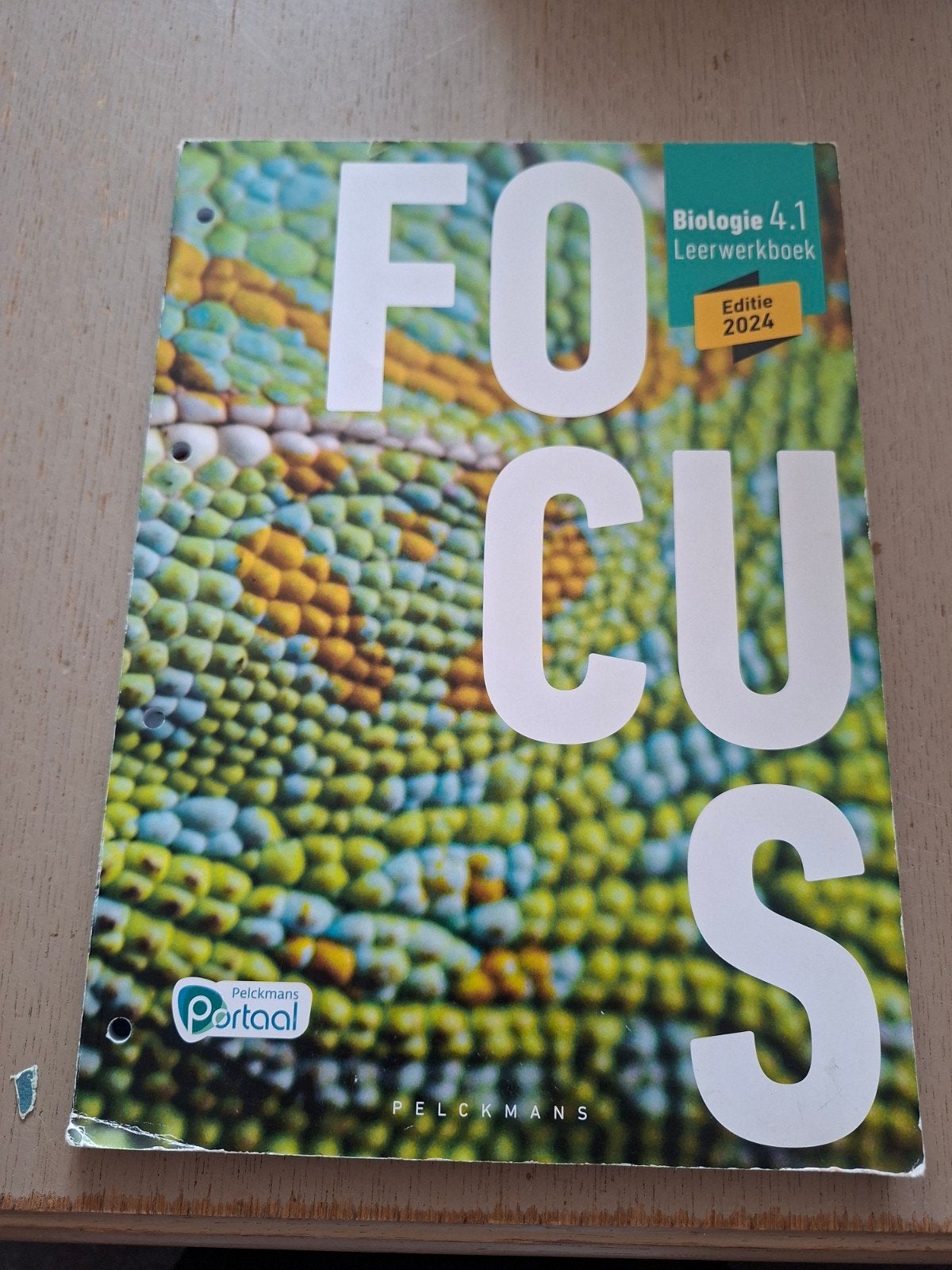 Focus Biologie 4.1 Leerwerkboek (editie 2024) (incl. Pelckma, Ophalen of Verzenden, Biologie