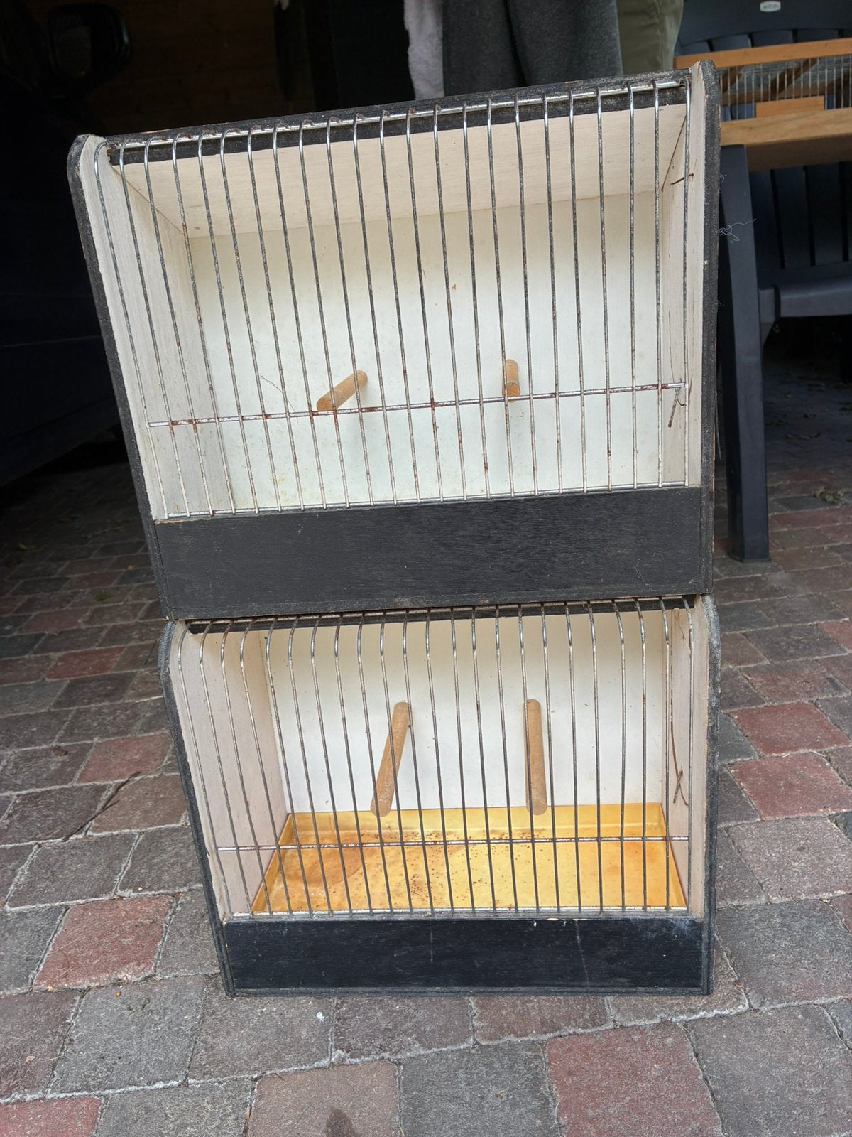 Vogelkooien, Dieren en Toebehoren, Ophalen, Gebruikt, Hout, Vogelkooi