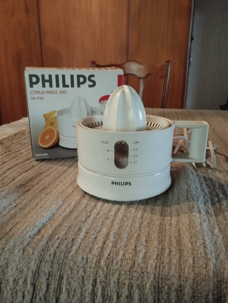Philips citrus press 300, Ophalen, Zo goed als nieuw, Elektrisch, Citruspers