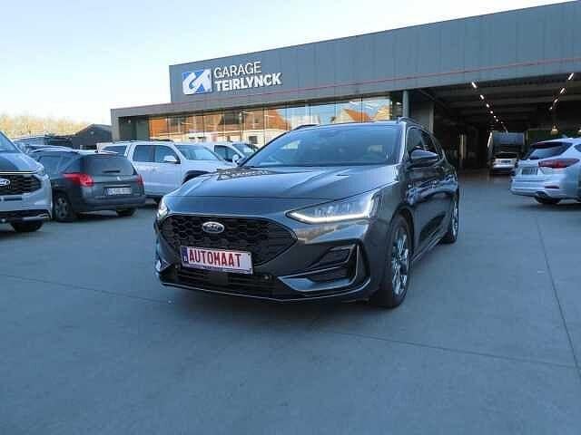 Ford Focus Break 1.0 i MHEV 155pk Automaat ST-Line BLIS ACC, Euro 6, Bedrijf, Zilver of Grijs, 152 pk