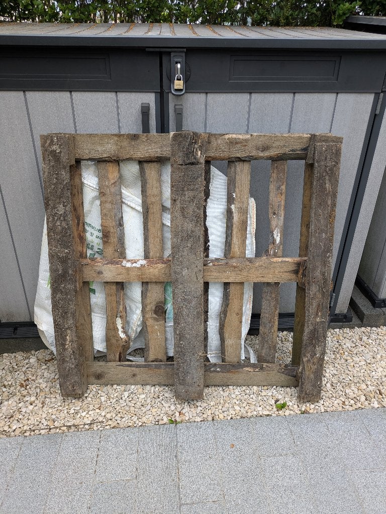 Pallet, Ophalen, Gebruikt, Pallet