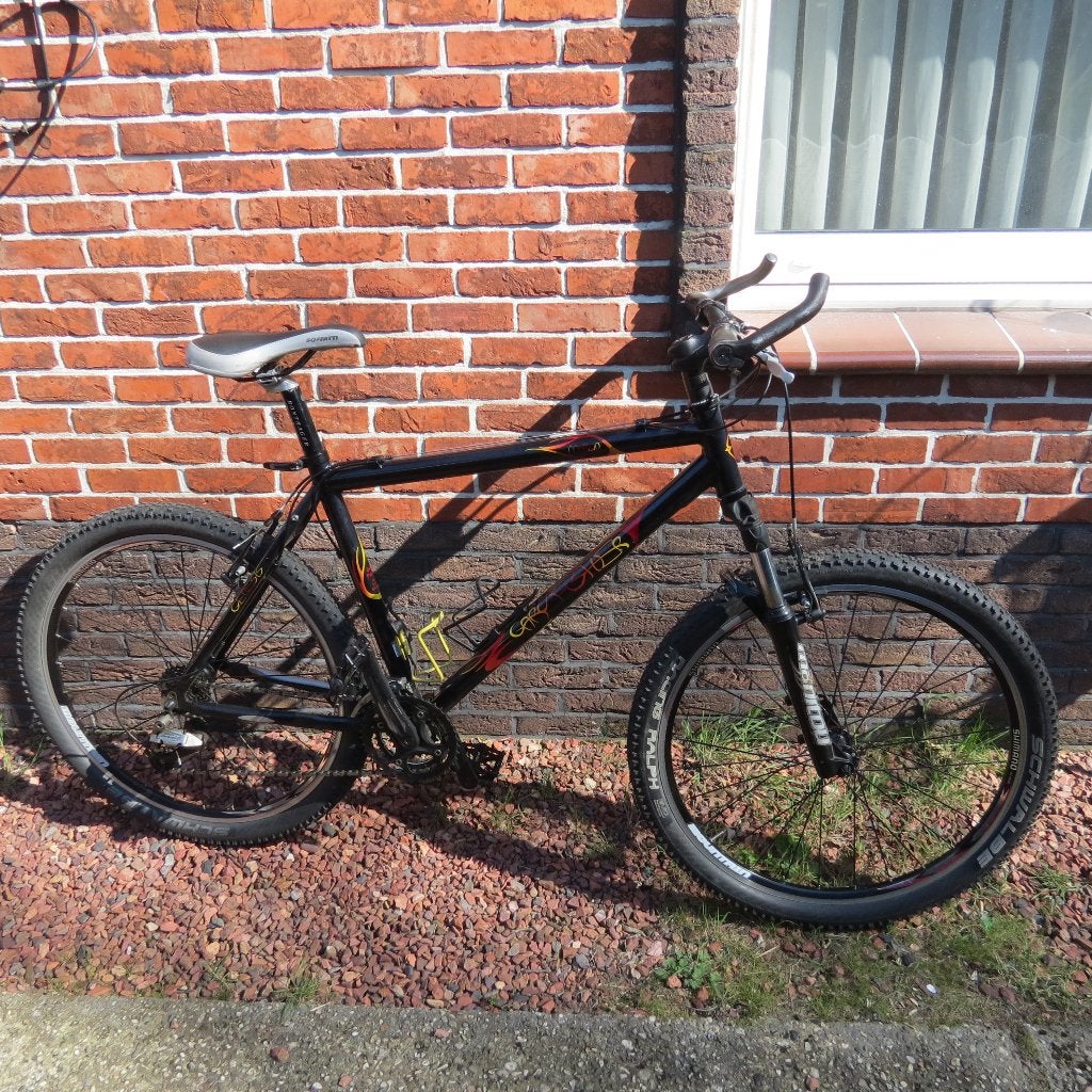 Garry Ficher Marlin, Fietsen en Brommers, Gebruikt, 26 inch, Velgrem, 49 tot 53 cm