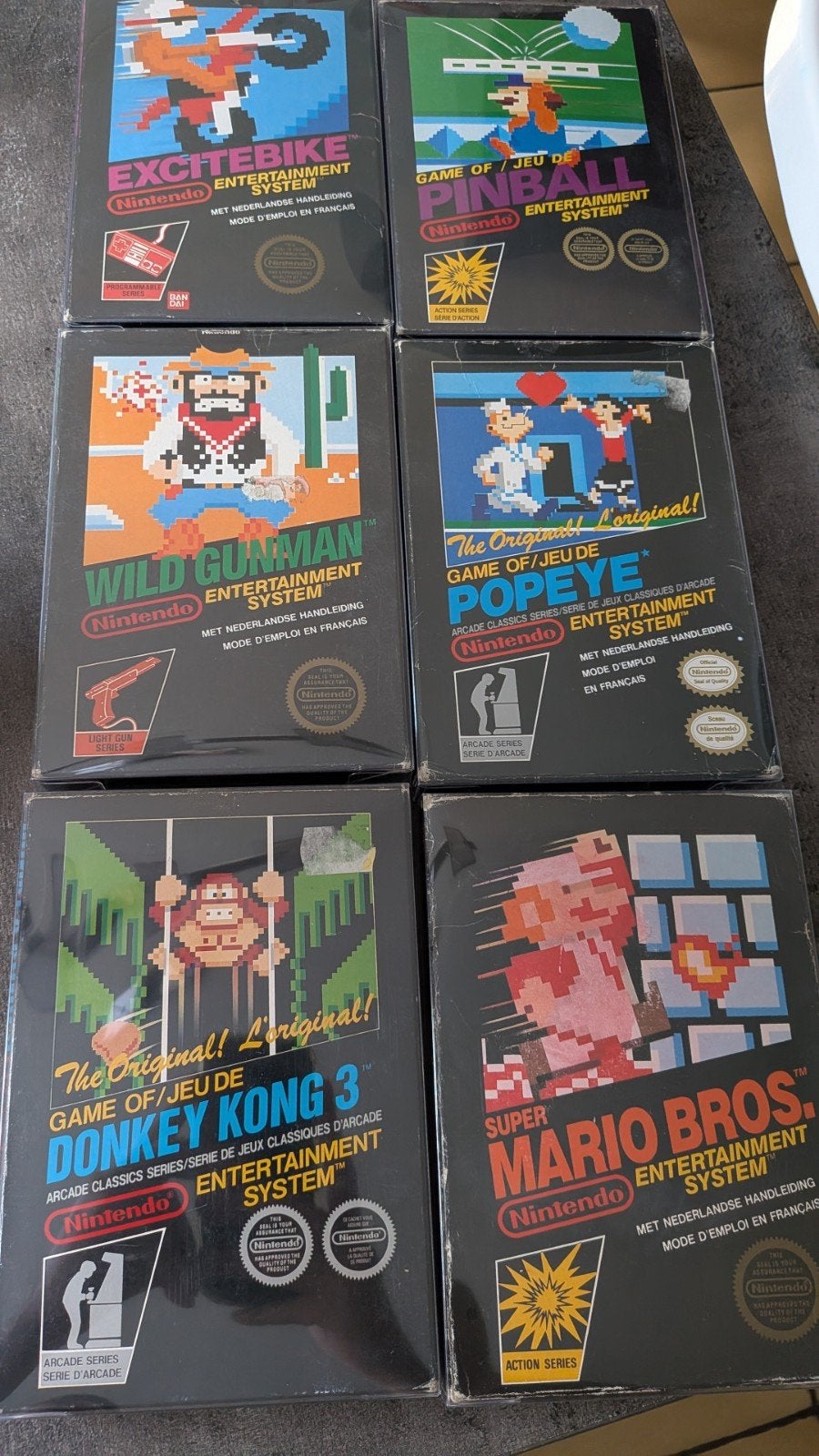 Nintendo Nes games black box, Games en Spelcomputers, Ophalen of Verzenden