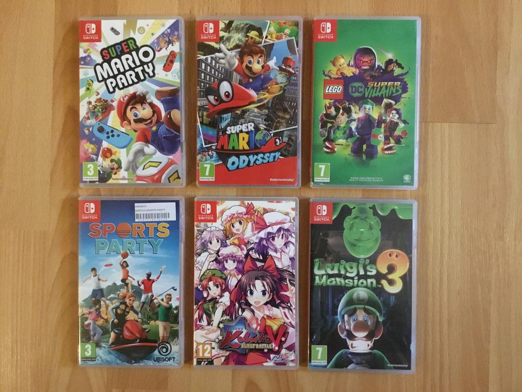 Nintendo Switch games, Games en Spelcomputers, Games | Nintendo Switch, Ophalen of Verzenden, Zo goed als nieuw