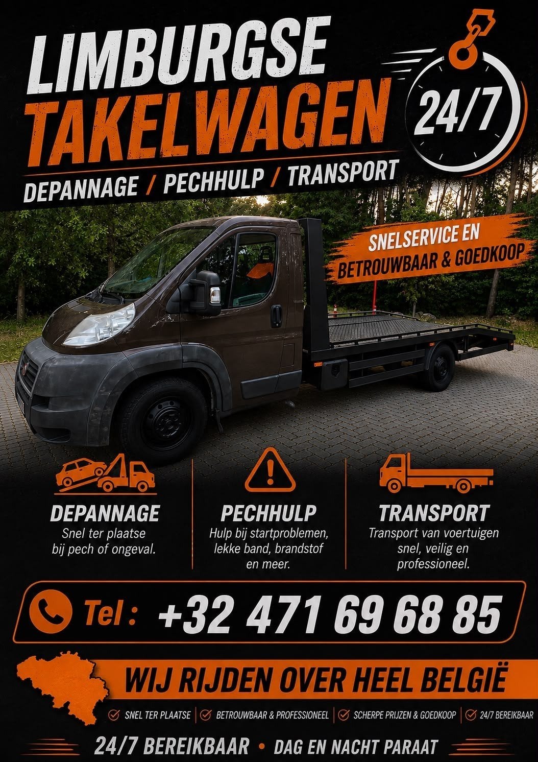 Remorqueuse/Transport/Dépannage/Assistance routière, Particulier, Achat