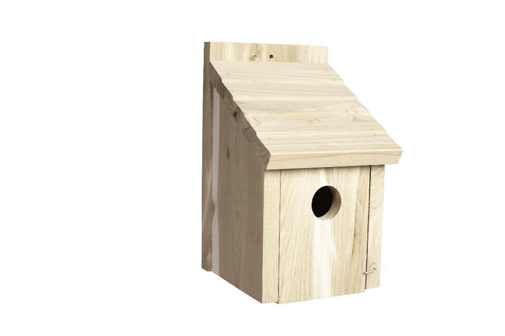 Vogelhuisje Dennenhout Eenvoudig Eefke, Dieren en Toebehoren, Pluimvee | Toebehoren, Nieuw, Kippenhok of Kippenren, Ophalen of Verzenden