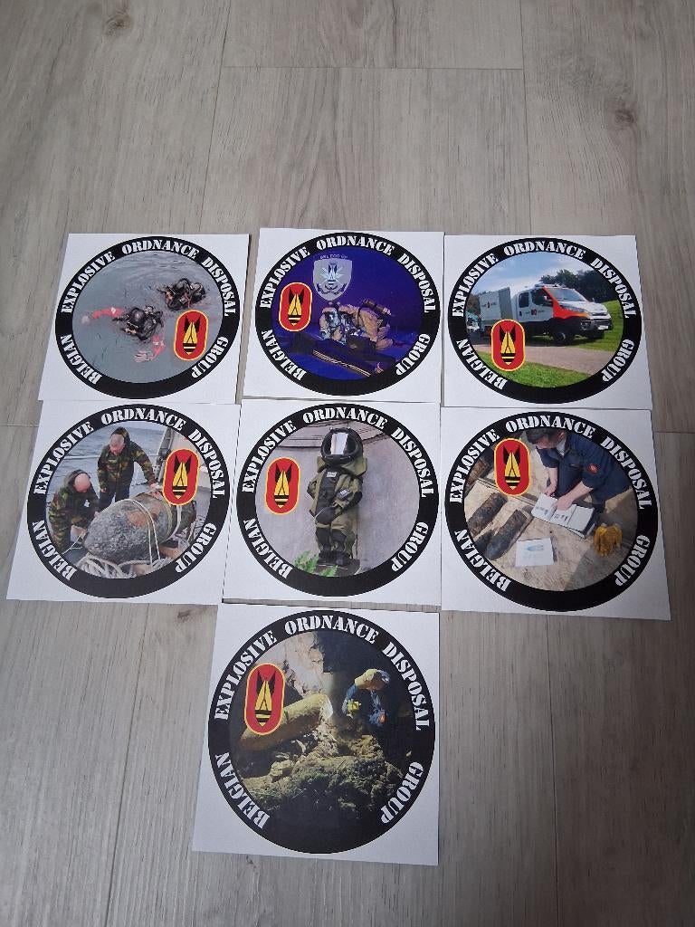 Militaire stickers, Ophalen of Verzenden, Landmacht, Overige typen