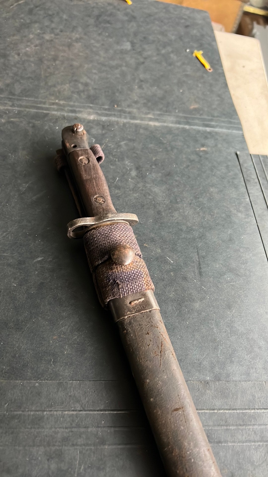 Baïonnette MKII de style indien 1907 * M.I.L. 1943, Collections, Enlèvement ou Envoi