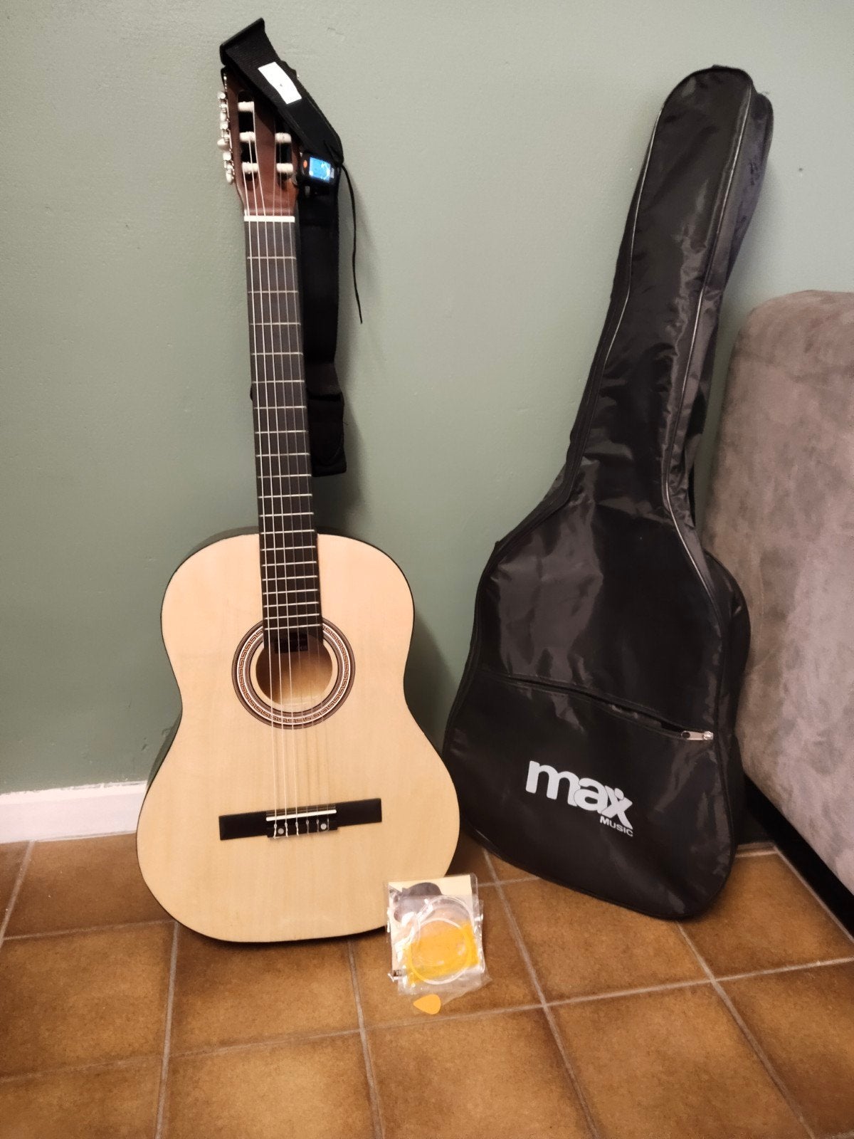 gitaar, Muziek en Instrumenten, Ophalen, Zo goed als nieuw, Klassieke of Spaanse gitaar