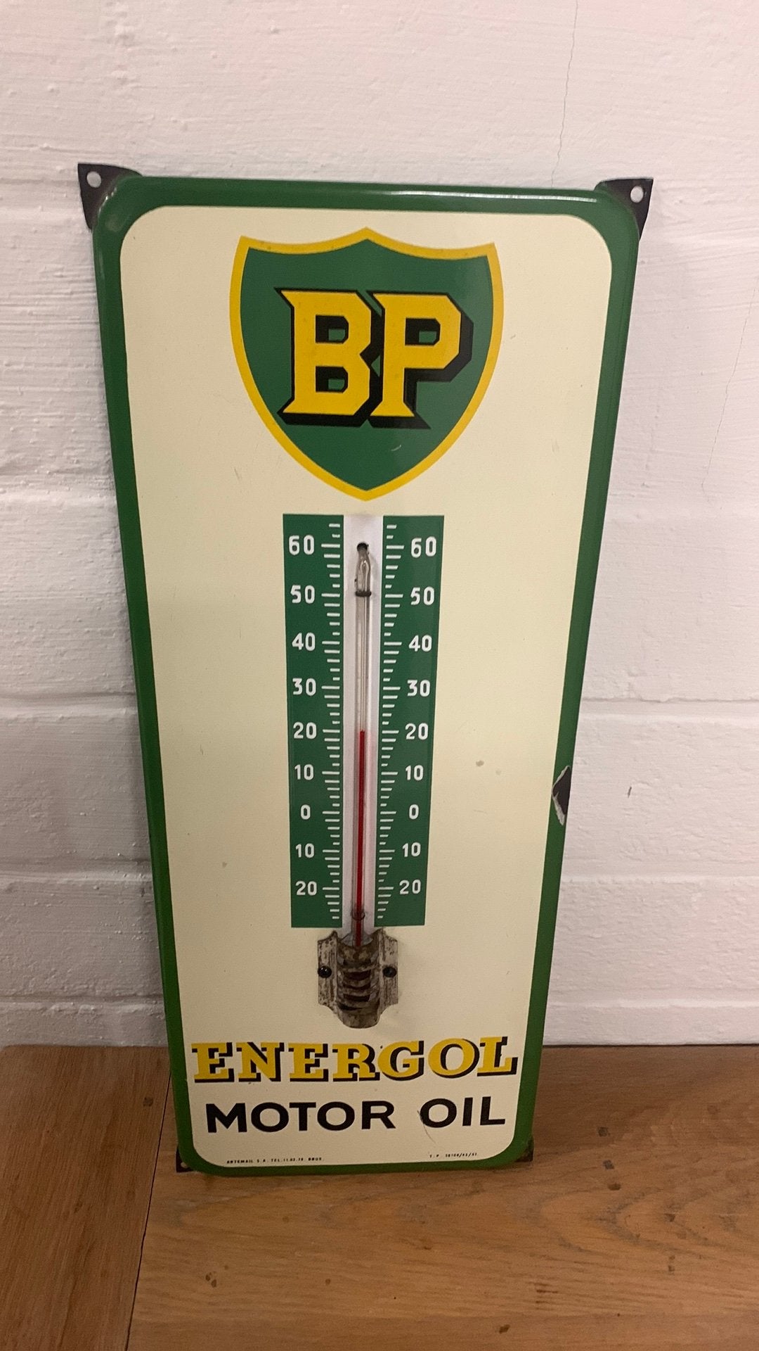 Indicateur de température BP pour panneau d'affichage, Enlèvement, Utilisé, Panneau publicitaire