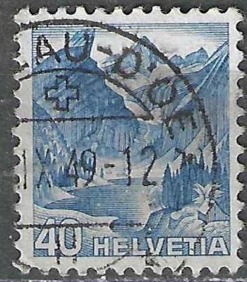 Zwitserland 1948 - Yvert 466 - Seealpmeer en Santisberg (ST), Postzegels en Munten, Verzenden, Gestempeld
