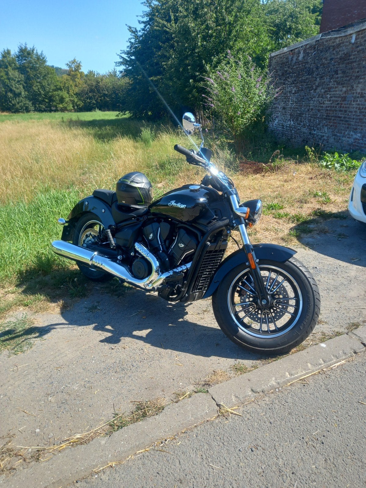 indian scout classic, Motos, Enlèvement, 2 cylindres