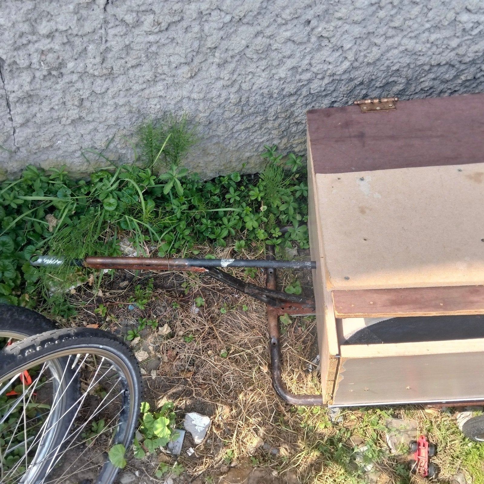 Zelfgemaakte Fietskar viskar, Ophalen, Gebruikt, Overige metalen