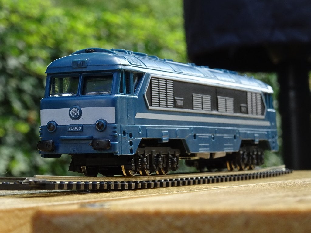 Locomotive diesel française - Mehano - HO, Autres marques, Enlèvement ou Envoi, Locomotive, Courant continu