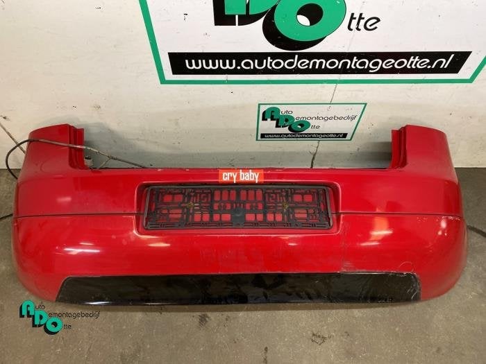 Achterbumper van een Volkswagen Golf (Golf 04-) (LY3D), Gebruikt, -, Volkswagen, -